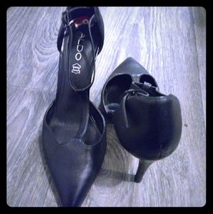 Black aldo heels